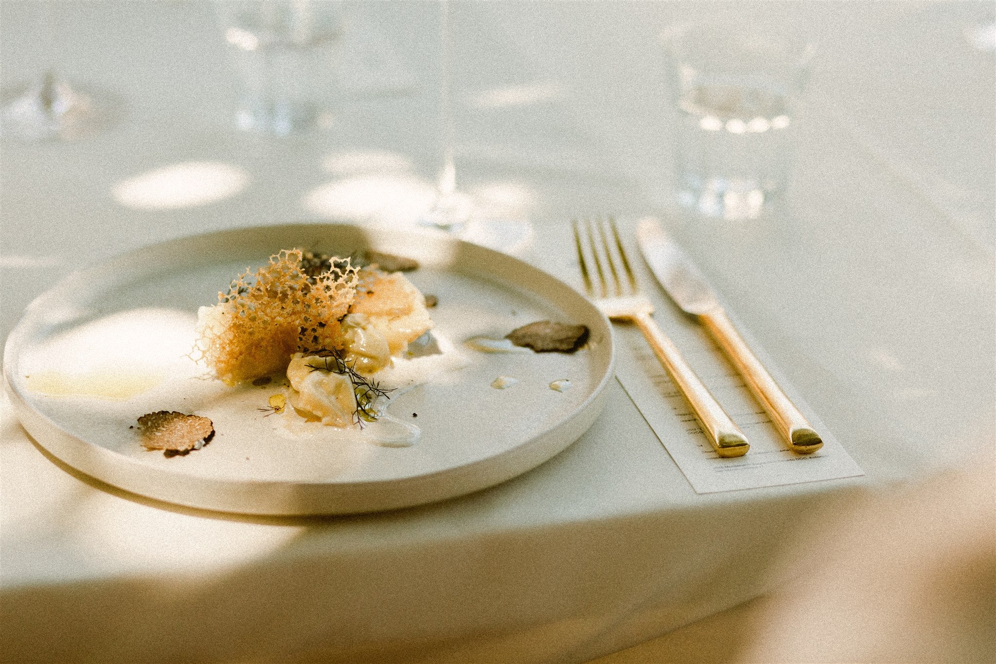 closeup of meal on plate